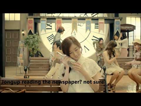 B.A.P in Secret's MV - Shy boy & Starlight Moonlight