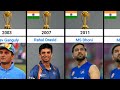 List Of All Indian Captians In ICC ODI Cricket World Cup 1975 2023
