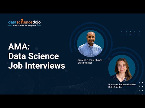 Data Science Job Interview | Example Questions | Careers | Community Webinar