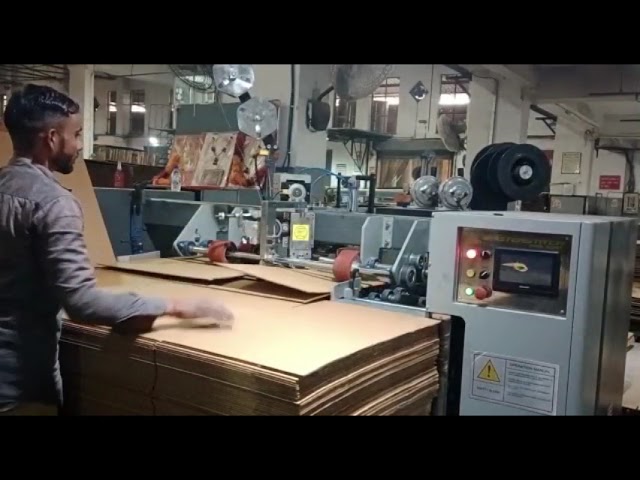 Semi Automatic Box Stitching Machine - AAA CORRUGATED BOARD stitching ...