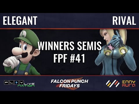 BSD | Elegant (Luigi) vs Rival (Zero Suit Samus) - Winners Semis (FPF41)