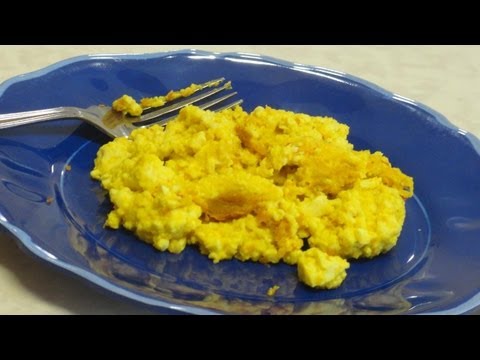 Crumbled or Scrambled Tofu Recipe Video -  Perfect breakfast recipe by Bhavna