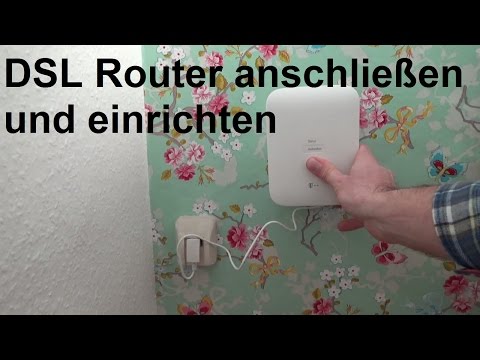 Connecting and setting up Speedport Neo Connecting and setting up DSL router