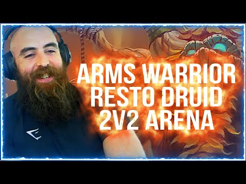 THIS BUILD IS BUSTED! (Arms/RDruid 2v2 Arena) - WoW Classic TBC Warrior PvP