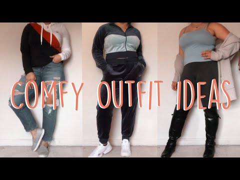 COMFY OUTFIT IDEAS | cold weather