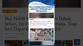 Kisah Haji Habib Nikahi 7 Wanita Sekaligus dalam Satu Pesta, Tiap Istri Dapat Rumah & Mobil
