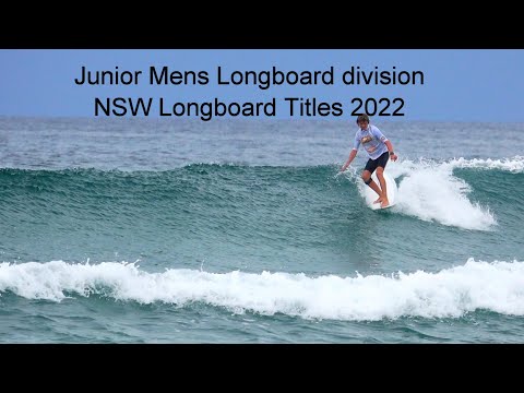 Junior Men Longboard - NSW Longboard Titles 2022