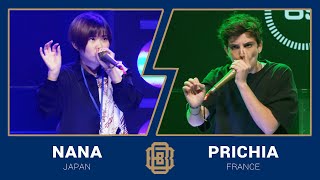 Beatbox World Championship 🇯🇵 Nana vs Prichia 🇫🇷  Quarterfinal