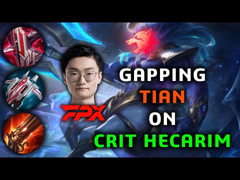 DESTROYING TIAN WITH CRIT HECARIM