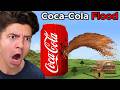 Every Minute COCA COLA Rises Higher In Minecraft