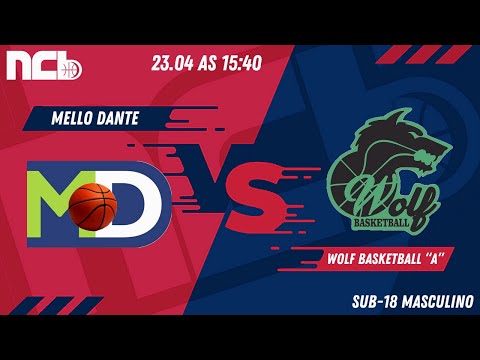 MELLO DANTE X WOLF BASKETBALL "A" - NCB SUB-18 MASCULINO 2022.1
