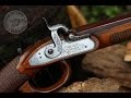 Shooting an original percussion hunting rifle