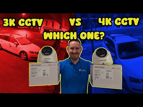 Is 4K really better than 3K CCTV? - Hikvision Head to Head DS-2CE72UF3T-E Vs DS-2CE72KF3T-E