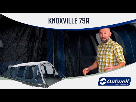 Outwell Knoxville 7SA / Inflatable Tent (2021) | Innovative Family Camping