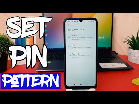 How To Set PIN Pattern Password in Xiaomi Redmi 9A