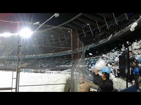 "Recibimiento Racing vs DIM Copa Sudamericana 2017 RACING 3 DIM 1" Barra: La Guardia Imperial • Club: Racing Club