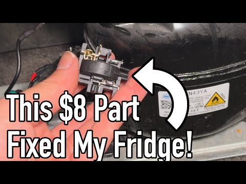 How to Test and Replace a Refrigerator PTC Compressor Start Relay - Easy DIY Fix!