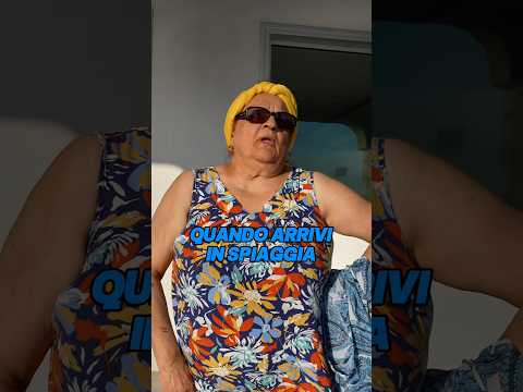 Quando arrivi in spiaggia 🤣 segui @081comedy anche sotto l'ombrellone 😂