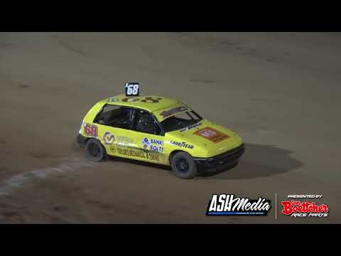 Junior Sedans: JA Toft New Stars Series - A-Main - Carina Speedway - 12.06.2021