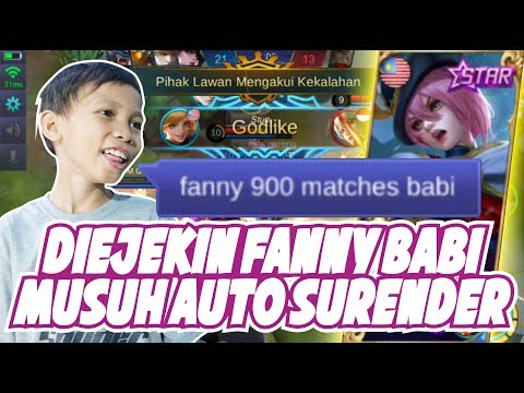 FANNY-KU DIKATAIN NOOB KAYAK BABI!!! MASIH PENGEN NGATAIN AKU?!! - MOBILE LEGENDS INDONESIA