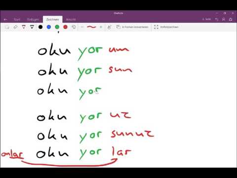 Türkisch 4 - Das Verb