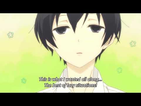 Tanaka-kun falls asleep