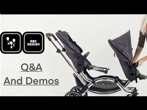 Abc Designs Q&A Interview and Full Demos | Salsa 4 pram, Zoom Double, Ping Stroller