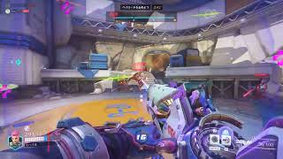 APEXキーマウマスターがAIMごり押しで初OVERWATCHやってみた。