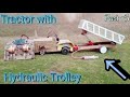 How To Make A Hydraulic Trolley Tractor With Back Trolley Part 3