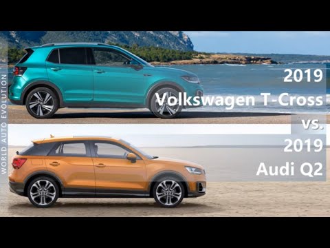 2019 Volkswagen T-Cross vs 2019 Audi Q2 (technical comparison)