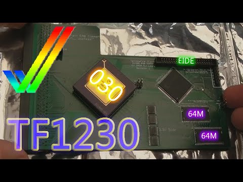 Commodore Amiga TF1230 - A1200 030 Accelerator & TF1260 Firmware Update
