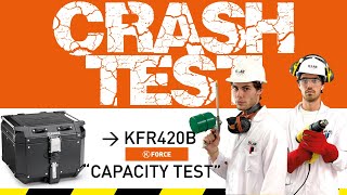 Is where we put our products under ultimates tests.
Fire, big drop, drills, hammers.. you name it, we have it. 
Lets' see how hard this KAPPA products are.