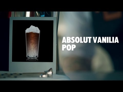 ABSOLUT VANILIA POP DRINK RECIPE - HOW TO MIX