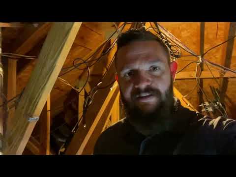 Damaged, Cut Truss System!