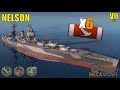 Nelson 6 Kills 176k Damage World Of Warships Gameplay