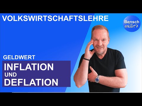 Value of money: inflation and deflation