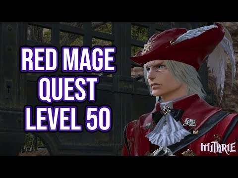 FFXIV 4.0 1060 Red Mage Quest Level 50