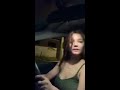 Jamine Way Sexy Model Driving In Manila