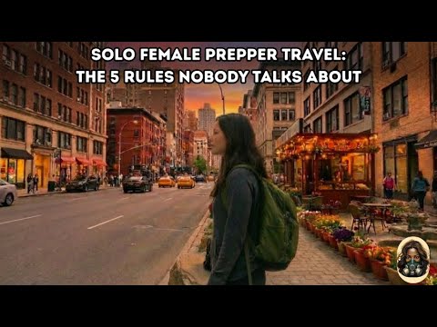 Solo Female Prepper Travel: The 5 Rules Nobody Talks About
