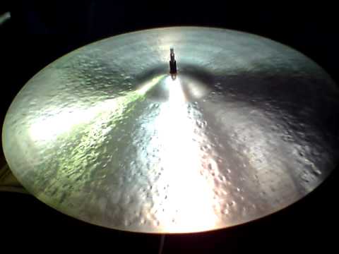 24 Patina Bottom Ride, 2848g   Handcrafted cymbals by Craig Lauritsen