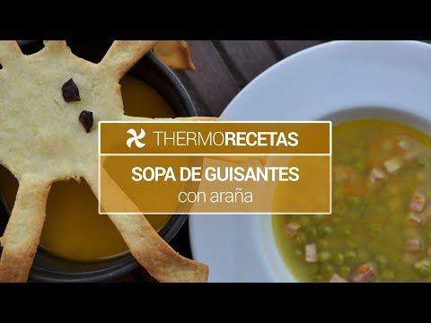 Sopa de guisantes para Halloween