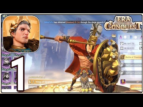 Era Of Conquest - Tutorial Gameplay walkthrough part 1 [android IOS] - YouTube