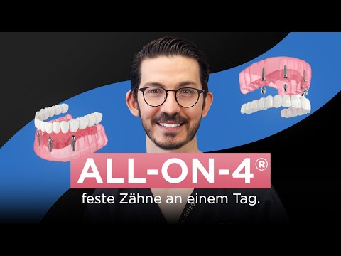 ALL-ON-4 dental implants: Beautiful teeth in one day!