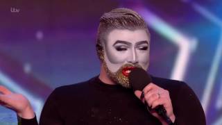 Britain&#39;s Got Talent 2016 S10E07 Danny Beard Fantastic Rocky Horror Performance Full Audition