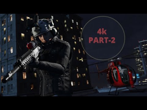 Grand Theft Auto 5 4K Ultra Graphics Gameplay Part 2 - GTA 5 PC 4K 60FPS.