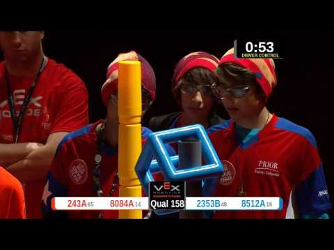 2015 VRC-MS Spir Q158 -  (243A 2353B) 37-Spirit Div-VRC Middle School-VEX Worlds 2015