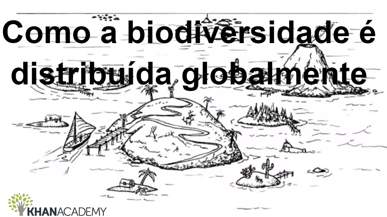 Como a biodiversidade é distribuída globalmente | Biologia | Khan Academy