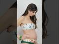 Stunning Pregnancy Belly Transformation Week By Week Shorts Pregnancy Transformation