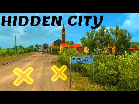 Hidden Scenery Towns of Italy | Unmarked Cities | Italia Map DLC | Euro Truck Simulator 2