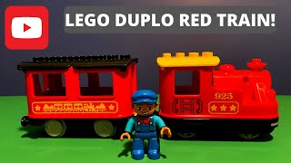 LEGO DUPLO Red Steam Train Set 10874 - UNBOX & PLAY!